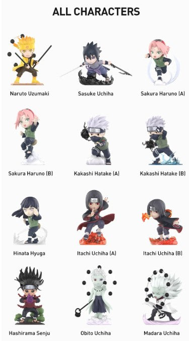 NARUTO Ninkai Taisen Series Figures Blind box - SINGLE BOX (1pc)