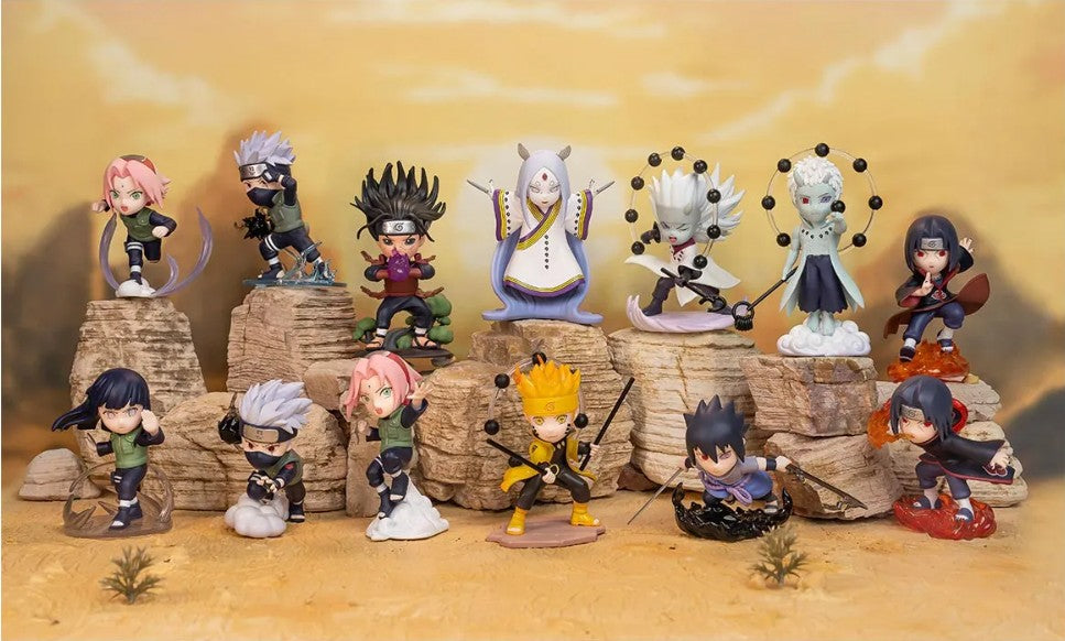 NARUTO Ninkai Taisen Series Figures Blind box - SINGLE BOX (1pc)