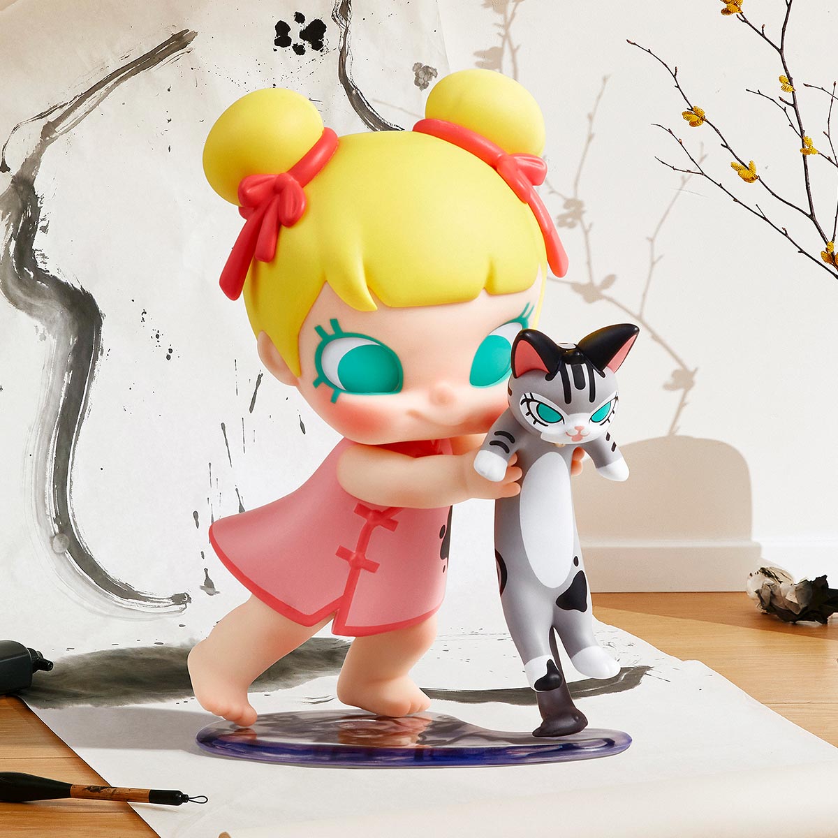 Baby Molly & Baby Tabby Series Blind Box Figures Art Toy - SINGLE BOX (1PC only)
