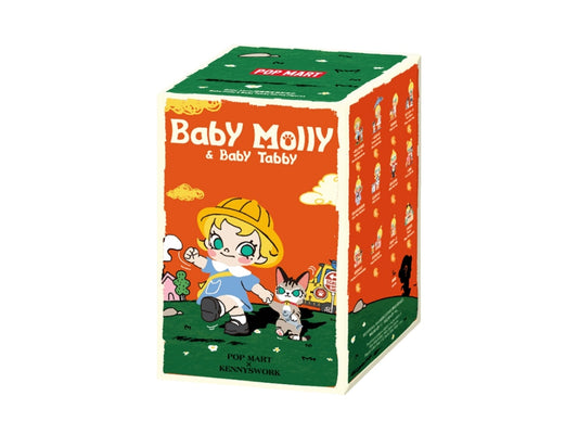 Baby Molly & Baby Tabby Series Blind Box Figures Art Toy - SINGLE BOX (1PC only)
