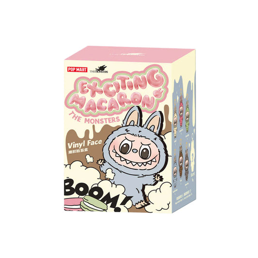 POP MART Labubu The Monsters - Tasty Macarons Vinyl Face Blind Box Random Design - SINGLE BOX (1PC only)